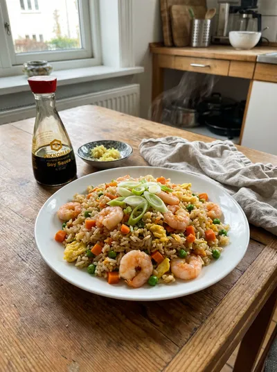 15-Minute Shrimp Fried Rice