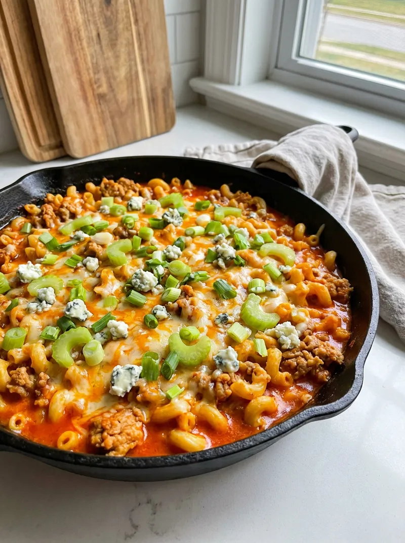 Buffalo Turkey Mac Skillet