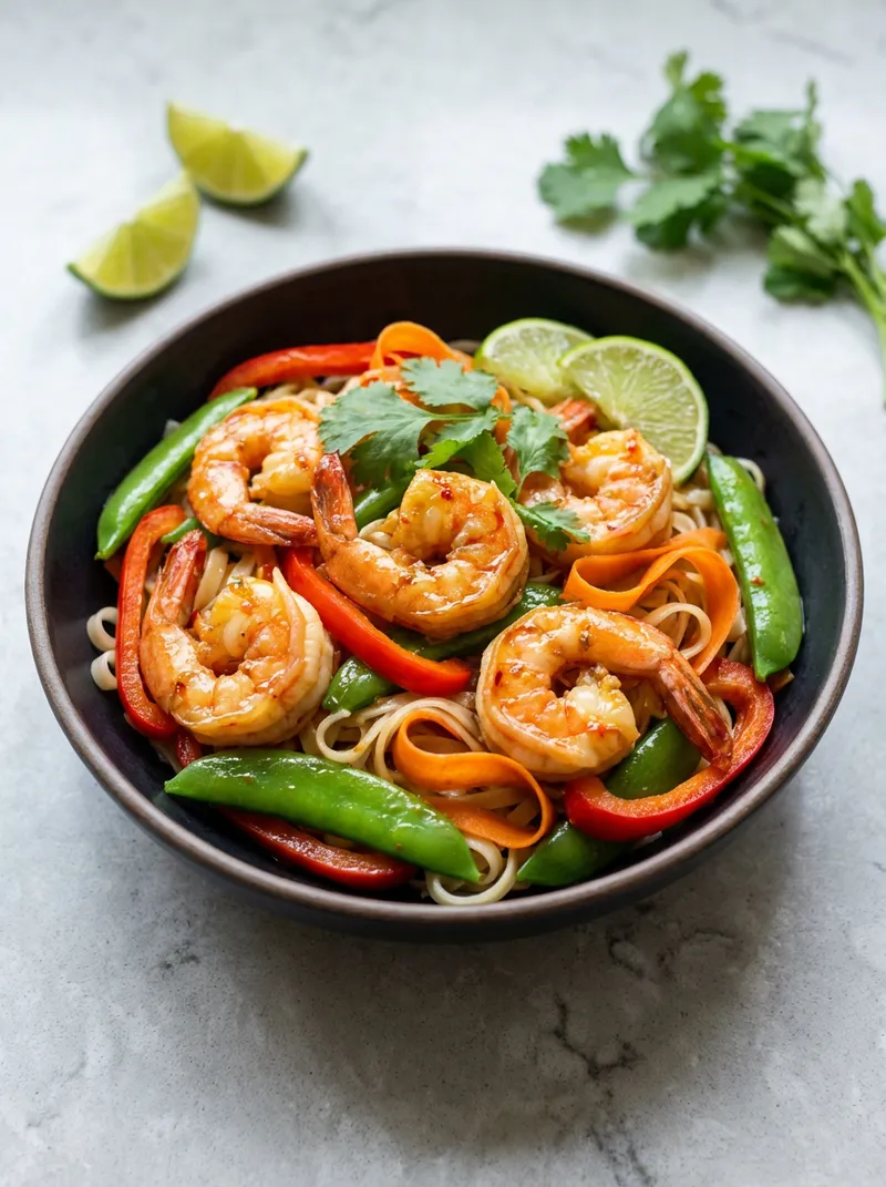 Chili Lime Shrimp Stir-Fry
