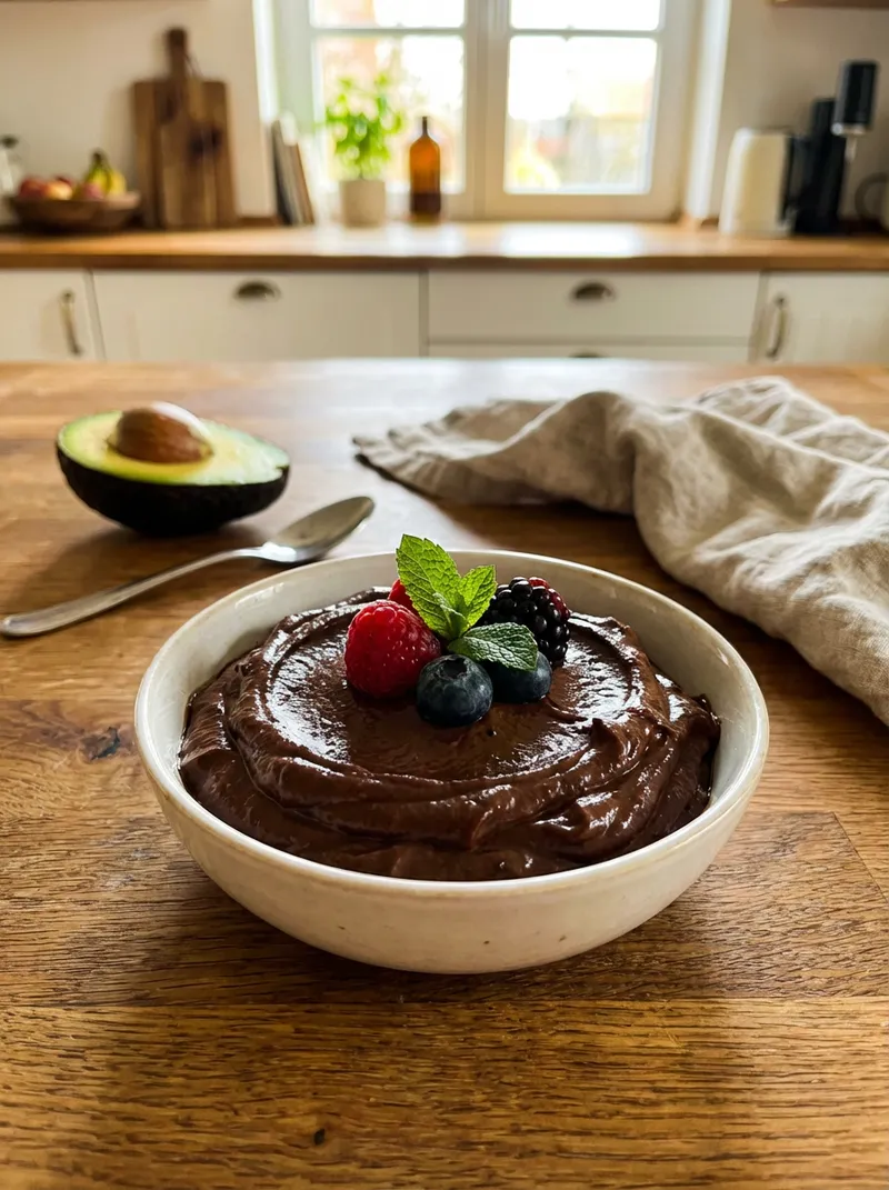Chocolate Avocado Mousse