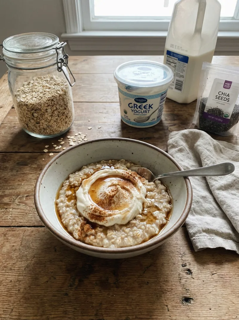 Cinnamon Roll Protein Oats