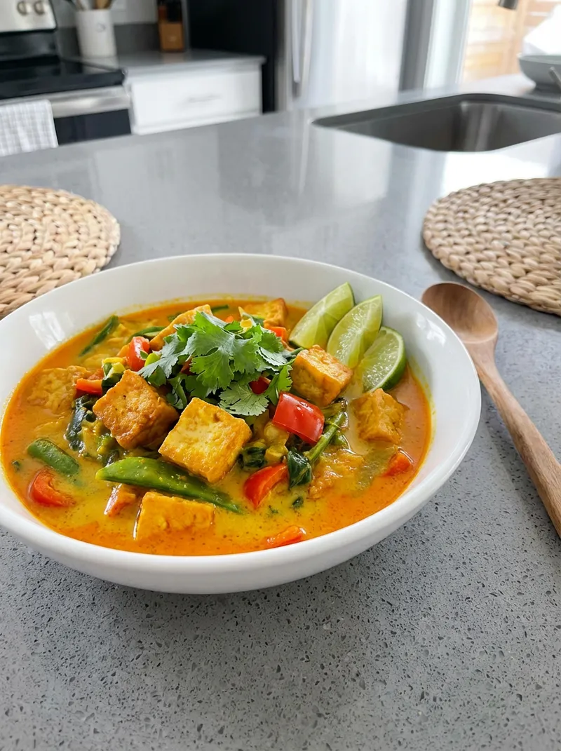 Coconut Curry Tofu Curry