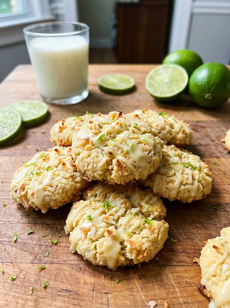 Coconut Lime Cookies