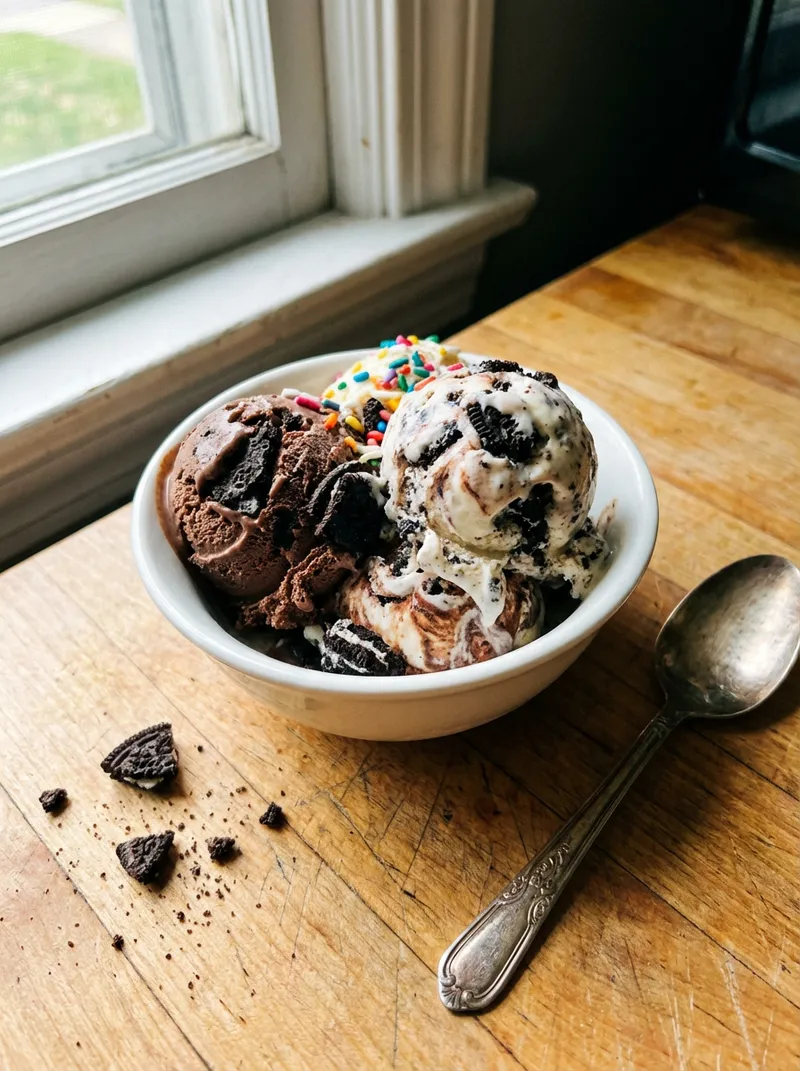 Cookies and Cream Ice Cream