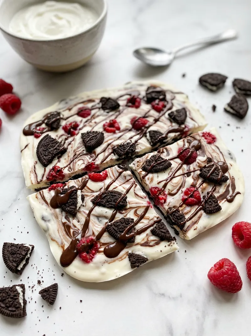 Cookies and Cream Protein Bark