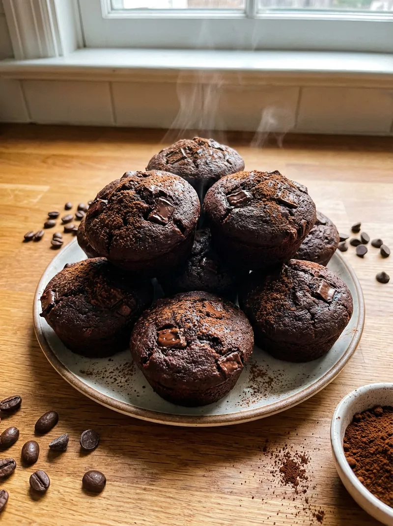 Espresso Chocolate Muffins