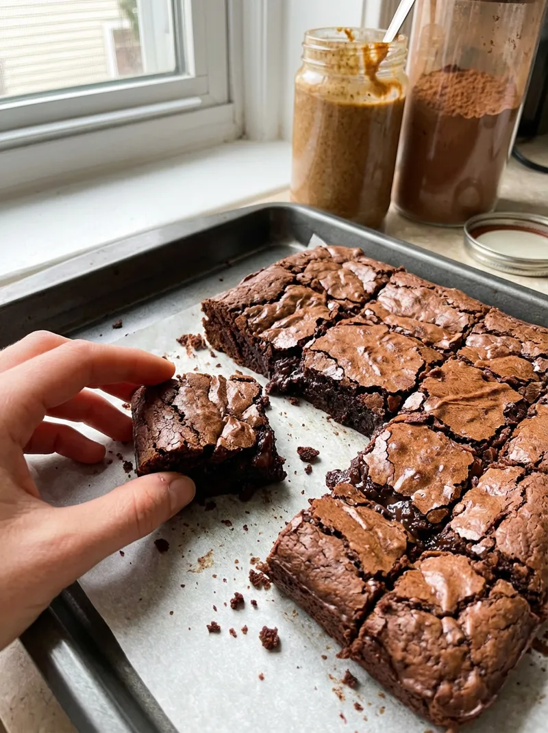 Fudgy Vegan Brownies