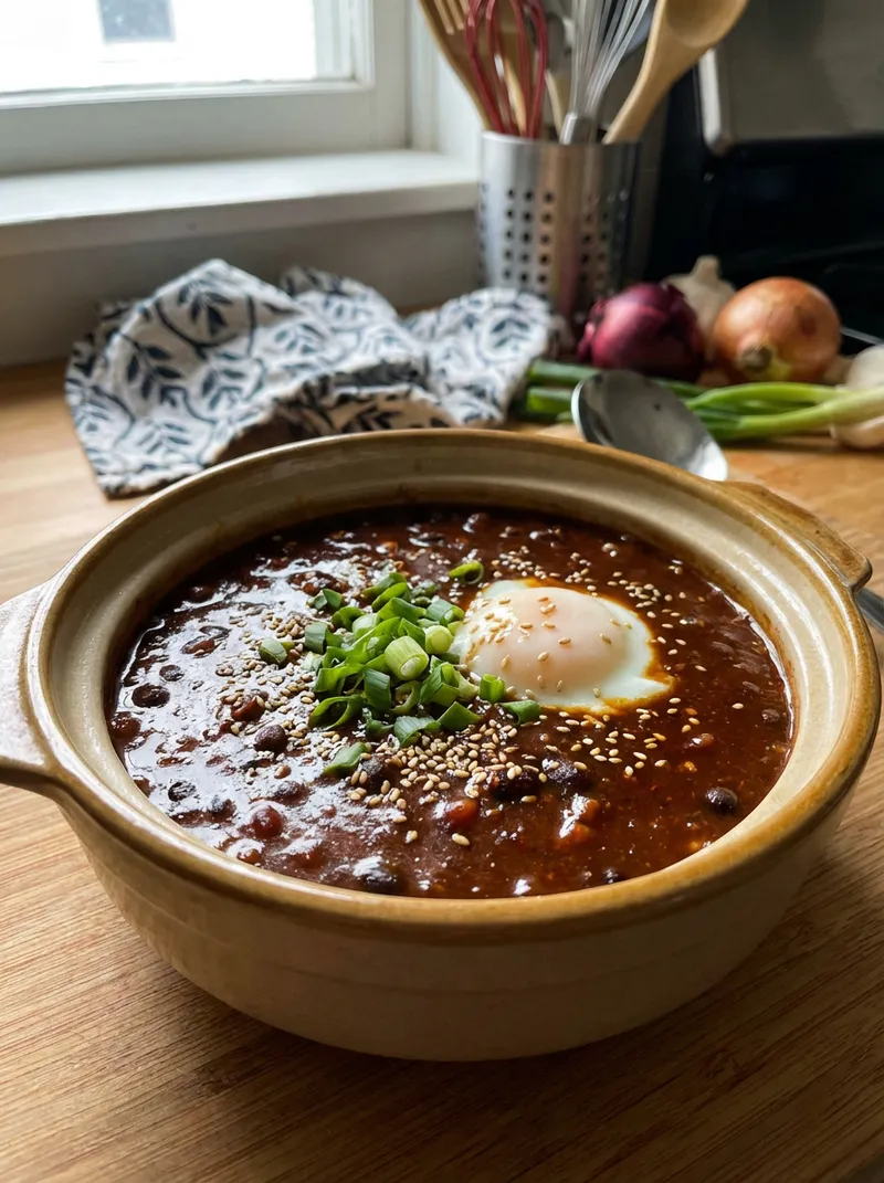 Gochujang Black Bean Curry