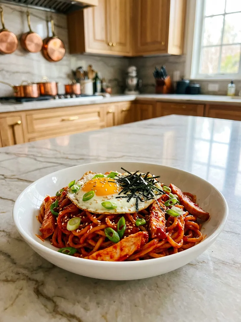 Gochujang Turkey Noodles