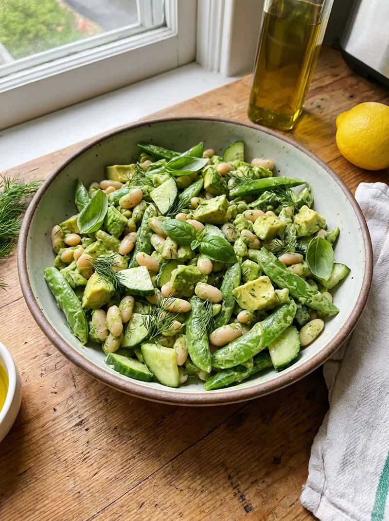 Green Goddess White Bean Salad