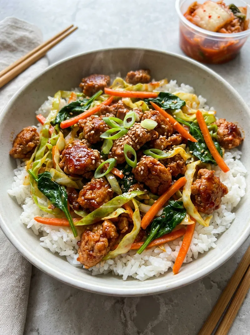 Korean Turkey Gochujang Stir-Fry