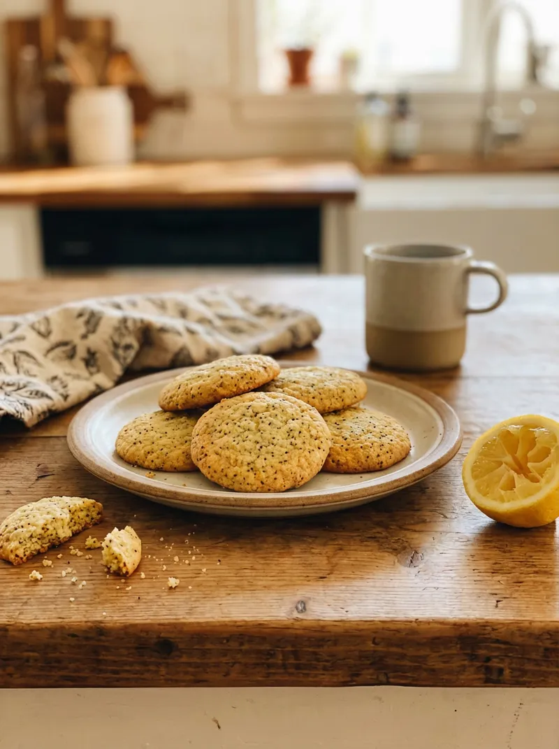Lemon Poppy Seed Cookies