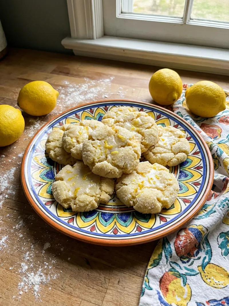 Lemon Sugar Cookies
