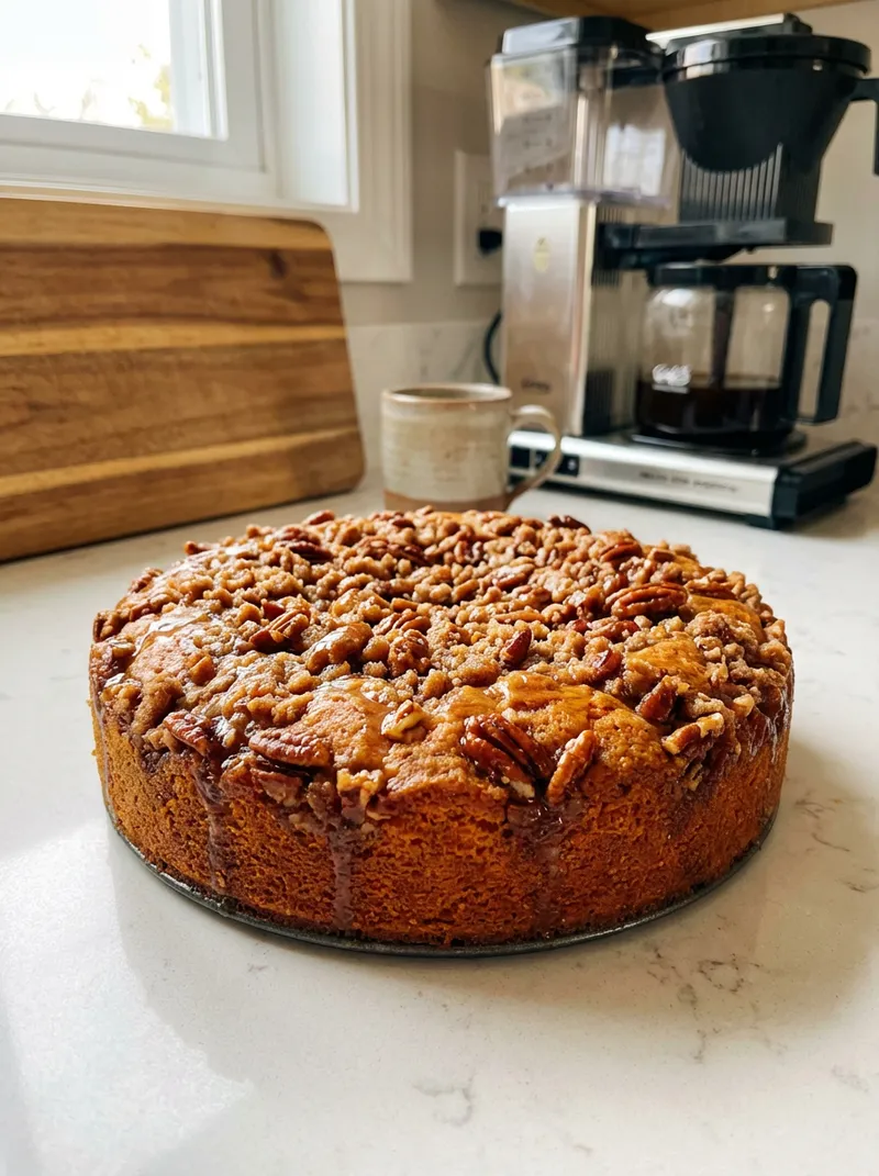 Maple Pecan Coffee Cake
