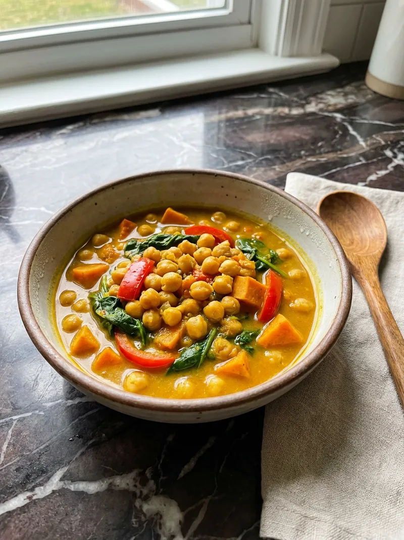 Miso Ginger Chickpea Curry