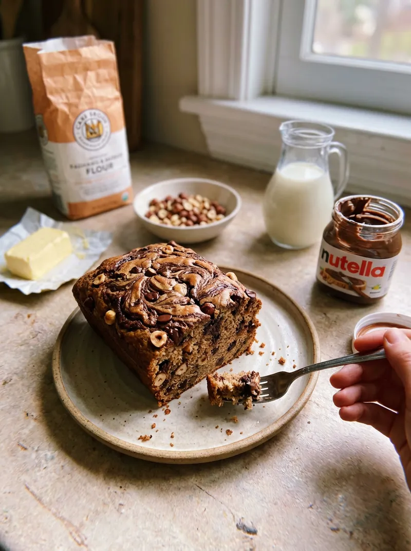 Mocha Hazelnut Snack Cake