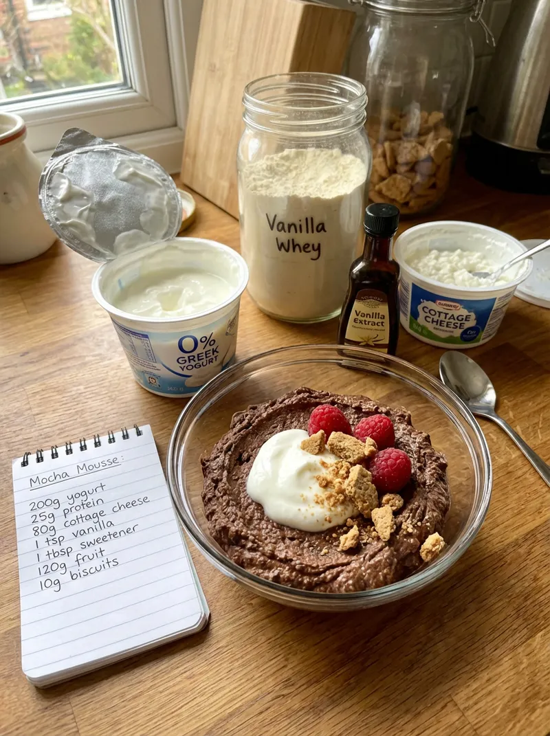Mocha Protein Mousse