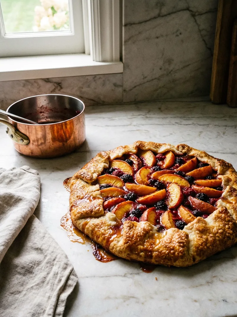 Peach Galette