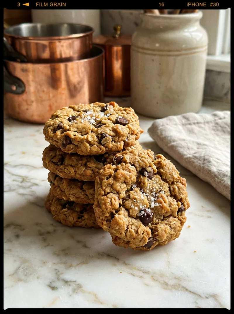 Peanut Butter Oat Cookies