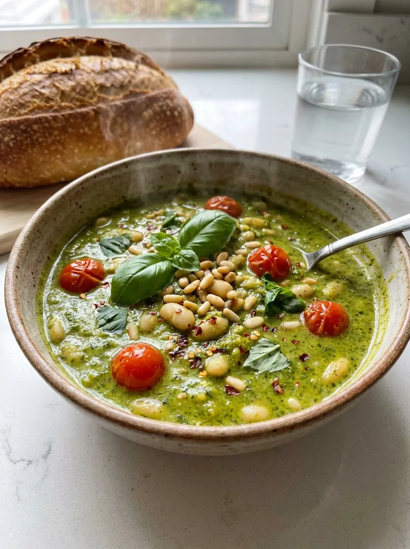 Pesto White Bean Curry