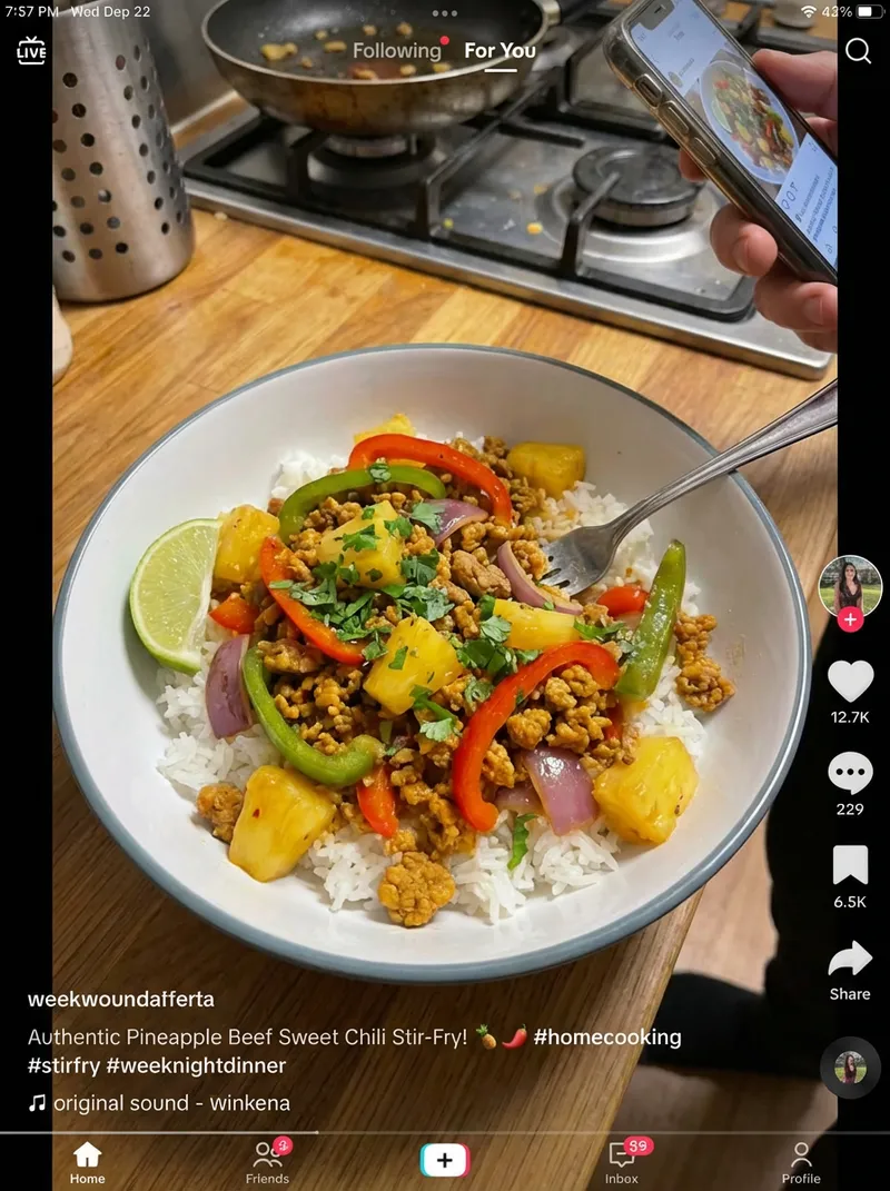 Pineapple Beef Sweet Chili Stir-Fry