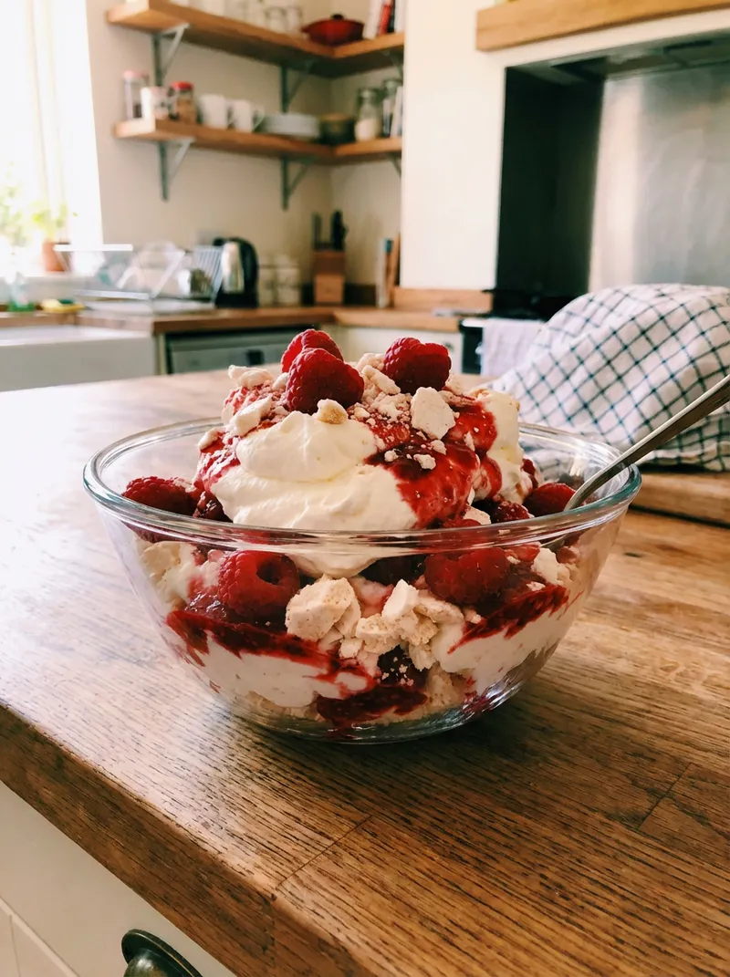 Raspberry Eton Mess