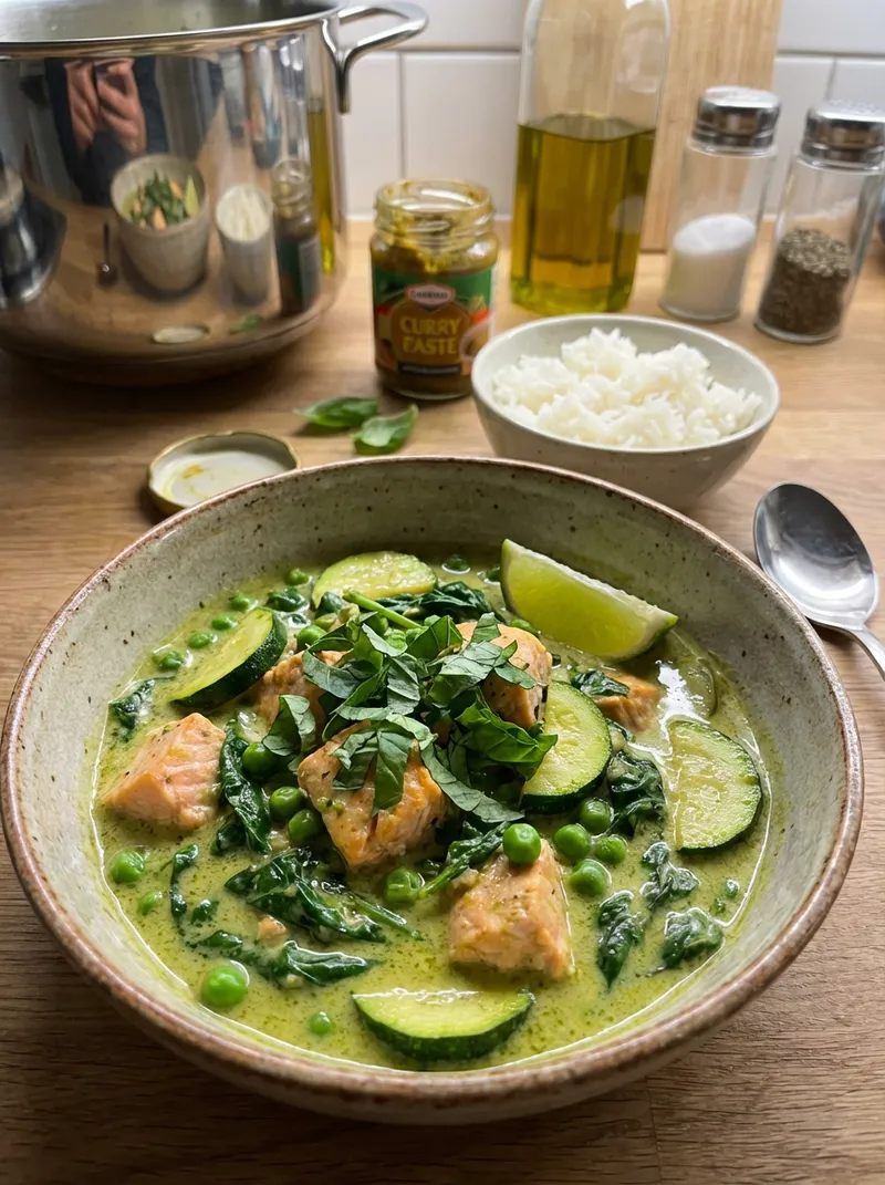 Salmon Green Curry