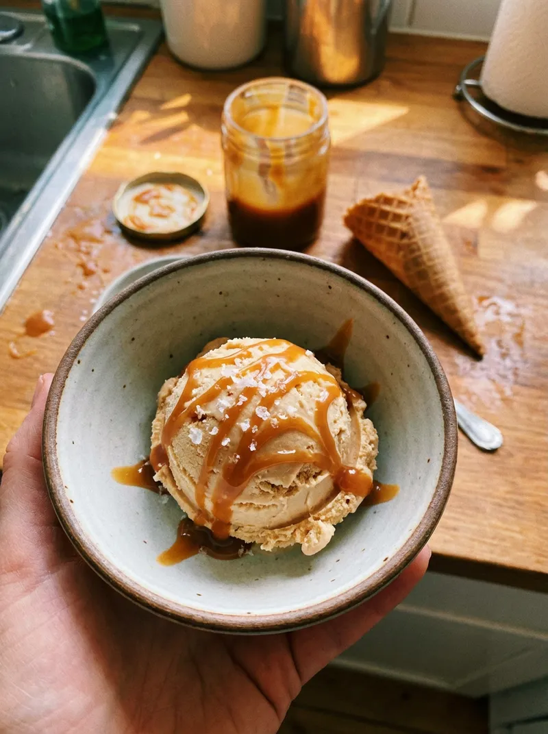 Salted Caramel Ice Cream