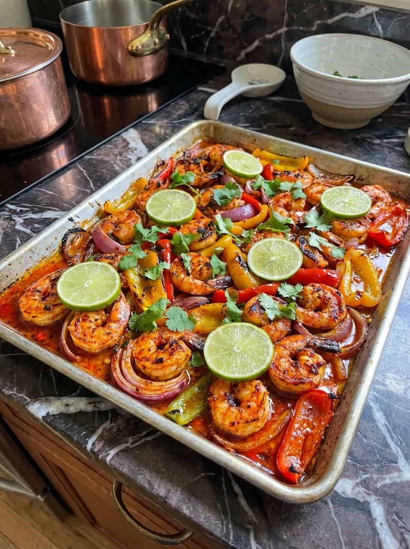 Sheet Pan Chili Lime Shrimp