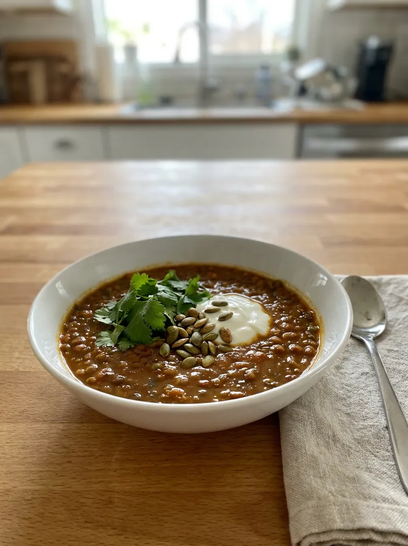 Smoky Chipotle Lentil Curry
