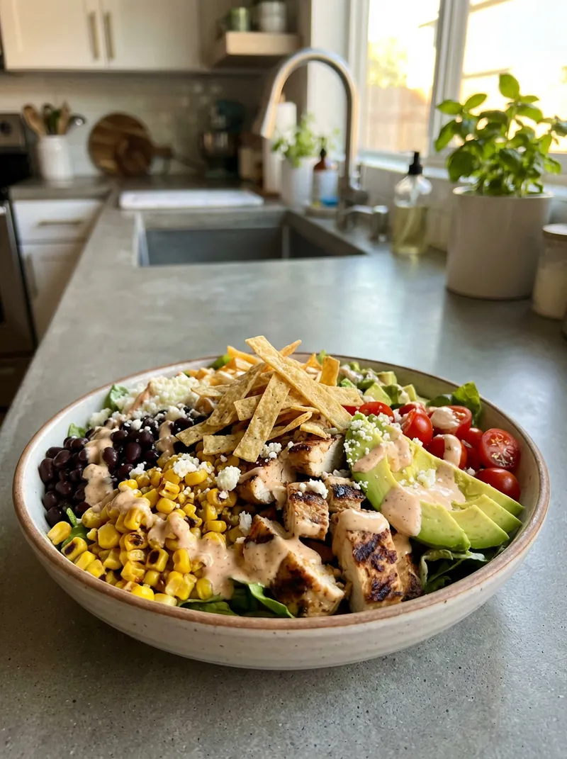 Southwest Chicken Taco Salad