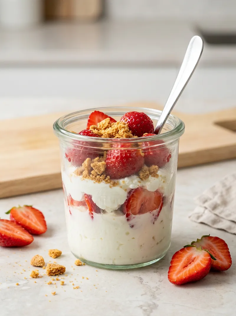 Strawberry Cheesecake Protein Cup