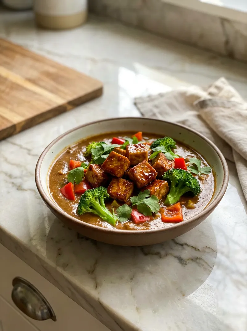 Teriyaki Tofu Curry