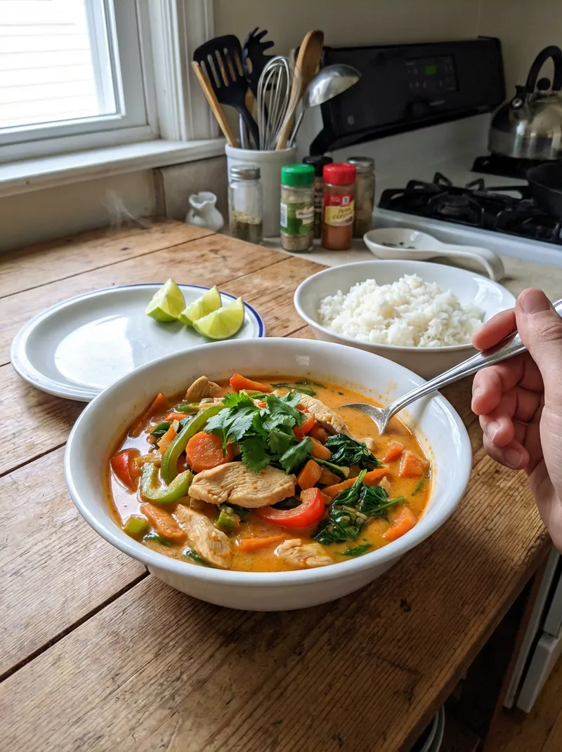 Thai Red Chicken Curry