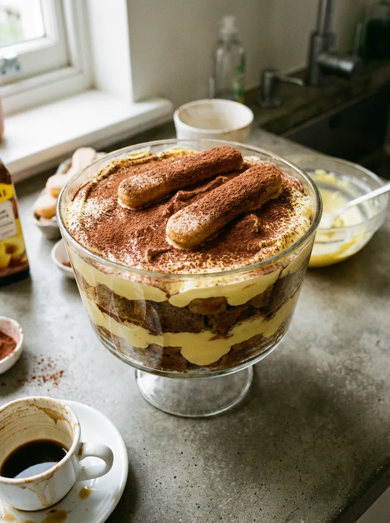 Tiramisu Trifle
