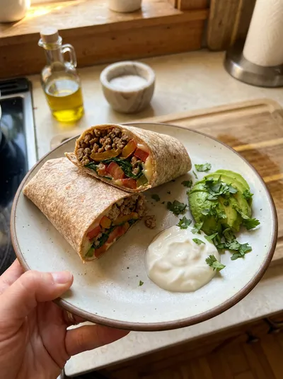 Turkey Breakfast Burrito