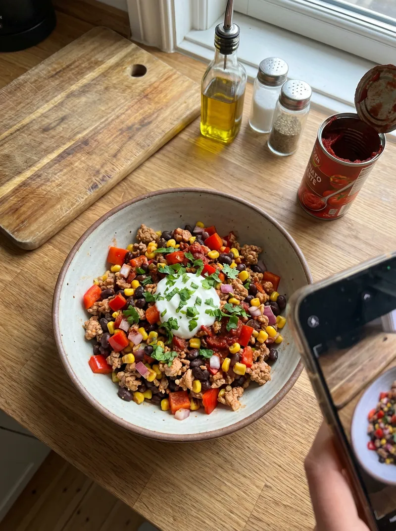 Turkey Chili High-Protein Bowl