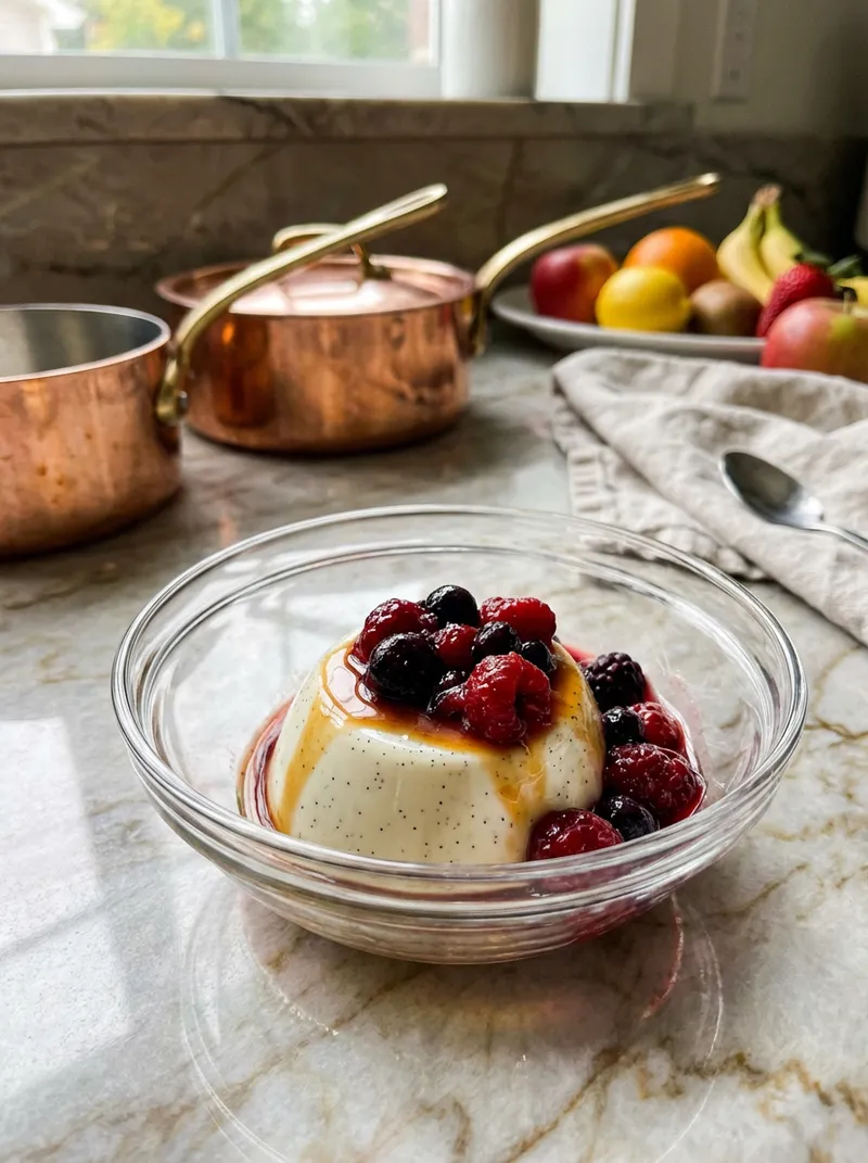 Vanilla Bean Panna Cotta