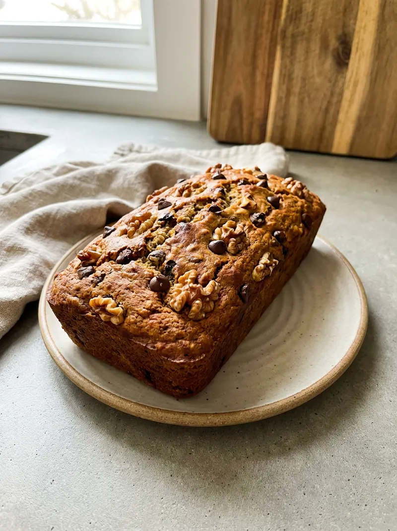 Vegan Banana Bread Loaf